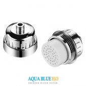 AQUA BLUE H20 HIGH OUTPUT LUXURY 3 STAGE SHOWER FILTER HIGH QUALITY SYSTEM