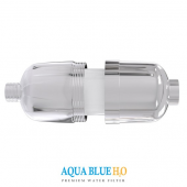 Aqua Blue H20 High Output Chlorine Remoing Showerhead Filtration system Shower filter SF450WF
