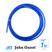 John Guest 1/4" Hose Tubing High Pressure Blue 1 Metre