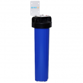 20 Inches Big Blue Housing with Presser Relief Button, 10 Micron CTO Carbon Block Filter