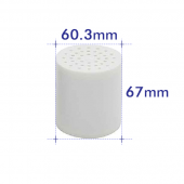 AQUA BLUE H20 HIGH OUTPUT LUXURY 3 STAGE SHOWER FILTER HIGH QUALITY SYSTEM