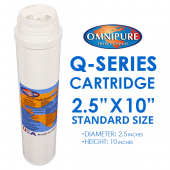 Omnipure Q5520 Q-Series Quick change 1 micron Water Filter