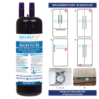 Whirlpool W10295370 FILTER1 Refrigerator Water Filter  BY Aqua Blue H20