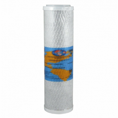 Omnipure  Silver Impregnated Carbon Block OMB934 Filter Cartridge | 5 Micron