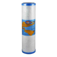 Stainless Steel Counter Top Drinking Water Filter System with Omnipure OMB934 1 Micron Carbon Block