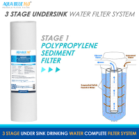 3 Stage Under Sink Water Filters and Filtration Systems