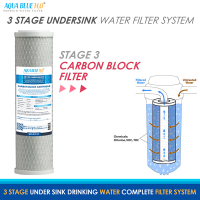 3 Stage Under Sink Water Filters and Filtration Systems