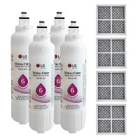LG Genuine Fridge Filter LT800P + Fridge Air Filter LT120F set