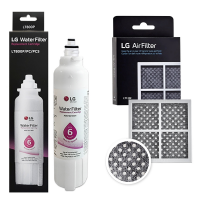 LG Genuine Fridge Filter LT800P + Fridge Air Filter LT120F set