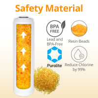 20″ x 4.5″ Mixed Bed Resin DI Water Filter