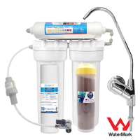 3 Stage Under sink water filter Sediment+Resin with Alkaline
