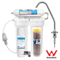 3 Stage Under sink water filter Sediment+Resin with Alkaline