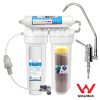 3 Stage Under sink water filter Sediment+Resin with Alkaline