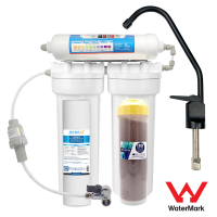 3 Stage Under sink water filter Sediment+Resin with Alkaline