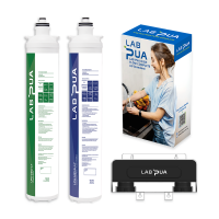 Lab Pua Twin Header series Sediment with  0.1 Micron Ultra Fine &Scale  Filter KIT