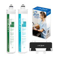 Lab Pua Twin Header series Sediment with  Carbon Block with Polyphospate