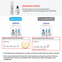 Samsung Genuine DA97-17376B Refrigerator Water Filter HAF-QIN/EXP