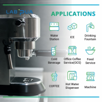 Lab Pua Residential Water Filter LPA-CB1-10 1 MICRON FULL CARBON BLOCK WITH SEDIMENT