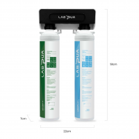 Lab Pua Triple Header Series Sediment With Membrane/ Sediment&Gac/ Carbon Block Total 4 Stage