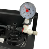 Lab Pua Triple Header Series Sediment With Full Carbon Block with Membrane/ Sediment&Gac/ Carbon Block Total 4 Stage