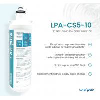 Lab Pua Residential Water Filter header+1/4"Hose Kit 10 Inch Series