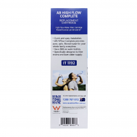 Aqua Blue H20  High Flow in-line - 4 Stage Water Filtration System