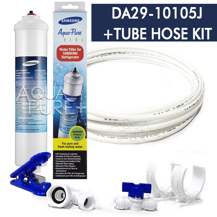 Samsung Genuine DA2910105J External Fridge Water Filter withTube Hose Kit Set eBay